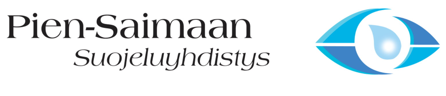 Logo, jossa lukee Pien-Saimaan suojeluyhdistys.
